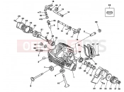 DUCATI 2001 Supersport 750 SS VERTICAL CYLINDER HEAD » VALVE DRIVE