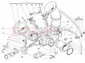 DUCATI 2001 Supersport 750 SS THROTTLE BODY » INTAKE, CARBURETTOR