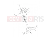 HARLEY-DAVIDSON SOFTAIL FXDR 114  - FXDRS FORK BRACKETS, FRONT