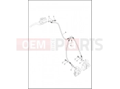 Harley-Davidson 2018 SOFTAIL SOFTAIL HERITAGE CLASSIC 114 ANNIVERSARY  - FLHCS ANV BRAKE LINES, FRONT, NON-ABS - FXFB, FXFBS