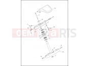 Harley-Davidson 2018 SOFTAIL SOFTAIL HERITAGE CLASSIC 114 ANNIVERSARY  - FLHCS ANV FORK BRACKETS, FRONT - FXLR