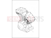 HARLEY-DAVIDSON FAT BOY  - FLSTF ENGINE ASSEMBLY - TWIN CAM 110â¢