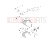 HARLEY-DAVIDSON SLIM  - FLS LICENSE PLATE BRACKETS - FXSB