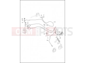 Harley-Davidson 2017 TOURING ROAD KING SPECIAL  - FLHRXS BRAKE LINES, FRONT - ABS