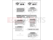 Harley-Davidson 2017 TOURING ROAD KING SPECIAL  - FLHRXS LABELS