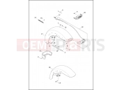 HARLEY-DAVIDSON FREEWHEELER  - FLRT FENDERS, FRONT