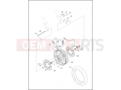 HARLEY-DAVIDSON CVO LIMITED  - FLHTKSE WHEEL, FRONT