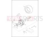 HARLEY-DAVIDSON CVO LIMITED  - FLHTKSE WHEEL, REAR