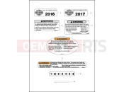 HARLEY-DAVIDSON DYNA WIDE GLIDE 103  - FXDWG 103 LABELS