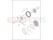 HARLEY-DAVIDSON DYNA FAT BOB  - FXDF WHEEL, REAR, LACED