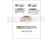 HARLEY-DAVIDSON DYNA SWITCHBACK  - FLD 103 LABELS