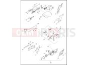 HARLEY-DAVIDSON DYNA SWITCHBACK  - FLD 103 LICENSE PLATE BRACKETS - FXDB, FXDBP, FXDBC, FXDF, FXDL AND FXDLS