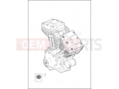 Harley-Davidson 2016 DYNA DYNA WIDE GLIDE  - FXDWG ENGINE ASSEMBLY - TWIN CAM 96â¢
