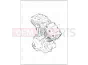 Harley-Davidson 2016 DYNA DYNA WIDE GLIDE  - FXDWG 103 ENGINE ASSEMBLY - TWIN CAM 103â¢ HIGH OUTPUT