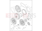 HARLEY-DAVIDSON SOFTAIL SLIM  - FLS WHEELS, FRONT (2 OF 2)