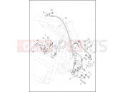Harley-Davidson 2016 SOFTAIL FAT BOY  - FLSTF BRAKE LINES, FRONT, ABS