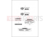 Harley-Davidson 2016 SPORTSTER ROADSTER  - XL1200CX LABELS