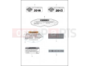 Harley-Davidson 2016 VRSC VRSCDX NIGHT ROD SPECIAL  - VRSCDX 105 LABELS