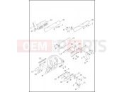 Harley-Davidson 2015 SOFTAIL HERITAGE SOFTAIL CLASSIC  - FLSTC LICENSE PLATE BRACKETS - FLSTC, FLSTF, FLSTN, FLSTFB & FXST