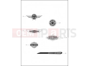 Harley-Davidson 2015 SOFTAIL SOFTAIL BREAKOUT  - FXSB 103 FUEL TANK TRIM