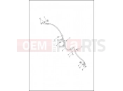Harley-Davidson 2015 SOFTAIL SOFTAIL STANDARD  - FXST BRAKE LINES, FRONT, NON-ABS - FLS