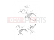 Harley-Davidson 2015 SOFTAIL SOFTAIL STANDARD  - FXST LICENSE PLATE BRACKETS - FXSB