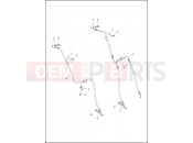 Harley-Davidson 2015 SPORTSTER IRON 883  - XL883N BRAKE LINES, FRONT - NON-ABS