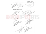 Harley-Davidson 2015 TOURING ULTRA CLASSIC LOW TWIN-COOLED  - FLHTCUL TC LICENSE PLATE BRACKETS