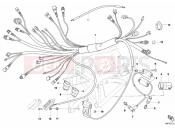 DUCATI 2001 Sportclassic MH900E WIRING HARNESS » WIRING HARNESS