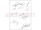 HARLEY-DAVIDSON DYNA SWITCHBACK  - FLD 103 LICENSE PLATE BRACKETS - FXDB, FXDBP, FXDBB, FXDF, FXDC & FXDL