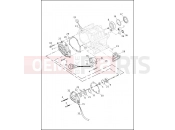 HARLEY-DAVIDSON DYNA FAT BOB  - FXDF 103 TRANSMISSION BEARINGS & COVERS