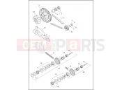 Harley-Davidson 2014 POLICE ELECTRA GLIDE STANDARD POLICE  - FLHTP BELT, CHAINS & SPROCKETS