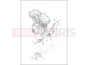 Harley-Davidson 2014 POLICE ELECTRA GLIDE STANDARD POLICE  - FLHTP ENGINE MOUNTS & STABILIZER LINK