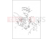 Harley-Davidson 2014 POLICE ELECTRA GLIDE STANDARD POLICE  - FLHTP FRAME & JIFFY STAND