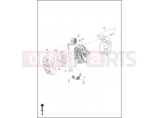 Harley-Davidson 2014 POLICE ELECTRA GLIDE STANDARD POLICE  - FLHTP SWITCHES, HANDLEBAR, RIGHT