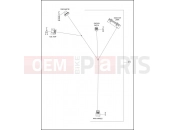 Harley-Davidson 2014 POLICE ELECTRA GLIDE STANDARD POLICE  - FLHTP WIRING HARNESS, CONSOLE - FLHP