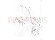 Harley-Davidson 2014 SOFTAIL FAT BOY  - FLSTF BRAKE LINES, FRONT, ABS