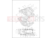 Harley-Davidson 2014 VRSC VRSCDX NIGHT ROD SPECIAL  - VRSCDX CRANKCASE, UPPER & LOWER