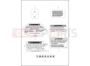 Harley-Davidson 2013 CVO/CUSTOM CVO ROAD KING  - FLHRSE5 LABELS