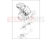 Harley-Davidson 2013 CVO/CUSTOM CVO ROAD GLIDE ANV  - FLTRXSE2 ANV ENGINE MOUNTS & STABILIZER LINK