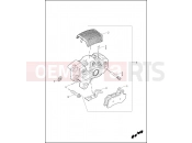 Harley-Davidson 2013 CVO/CUSTOM CVO ULTRA CLASSIC ANV  - FLHTCU8 103 ANV BRAKE CALIPER, FRONT