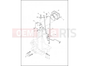 Harley-Davidson 2013 CVO/CUSTOM CVO ULTRA CLASSIC ANV  - FLHTCU8 103 ANV BRAKE LINES & MODULE, REAR - ABS