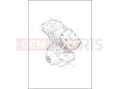 Harley-Davidson 2013 CVO/CUSTOM CVO ULTRA CLASSIC ANV  - FLHTCU8 103 ANV ENGINE ASSEMBLY - TWIN CAM 103â¢