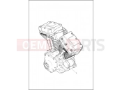 Harley-Davidson 2013 CVO/CUSTOM CVO ULTRA CLASSIC ANV  - FLHTCU8 103 ANV ENGINE ASSEMBLY - TWIN CAM 110â¢