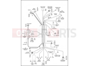 Harley-Davidson 2013 CVO/CUSTOM CVO ULTRA CLASSIC ANV  - FLHTCU8 103 ANV WIRING HARNESS, INTERCONNECT