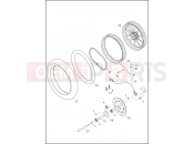 Harley-Davidson 2013 DYNA DYNA SWITCHBACK  - FLD 103 WHEEL, FRONT, LACED (1 OF 2)