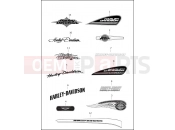 Harley-Davidson 2013 SPORTSTER SUPERLOW  - XL883L FUEL TANK TRIM