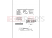 Harley-Davidson 2013 SPORTSTER SUPERLOW  - XL883L LABELS