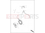 Harley-Davidson 2013 TOURING ROAD KING ANV  - FLHR ANV ALTERNATOR & REGULATOR