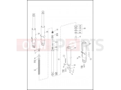 Harley-Davidson 2013 TOURING ROAD KING ANV  - FLHR ANV FORK, FRONT, LEFT & RIGHT (FAIRING MODELS)